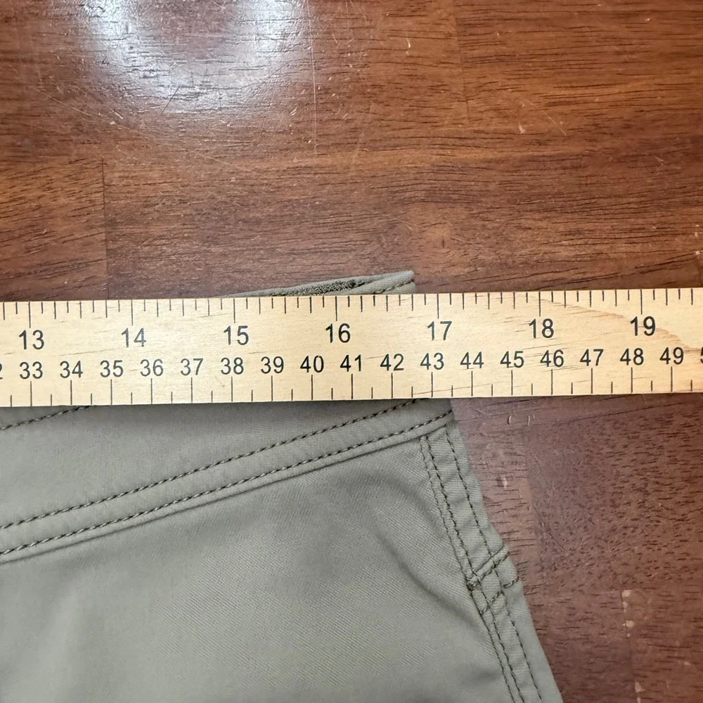 prAna Brion Shorts Mens 34 Gray Hiking Outdoor Stretch Zion M3BRIO113 9 Inseam